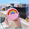 Brightly Colored Mini Silicone Rainbow Bag Ideal For Kids With Coin And Id Slots