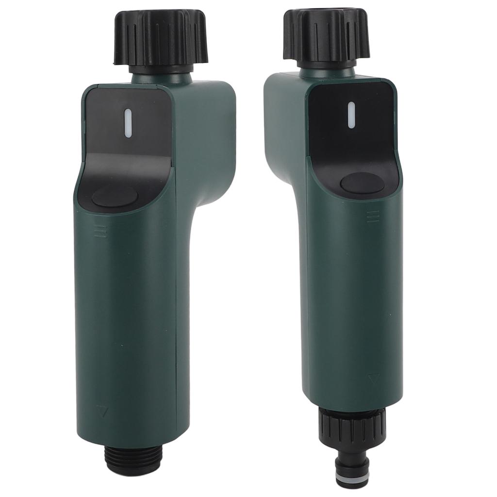 Watering Irrigation Timer with 3/4in NH Thread LED Indicator Rain Delay IP54 Sprinkler Timer for