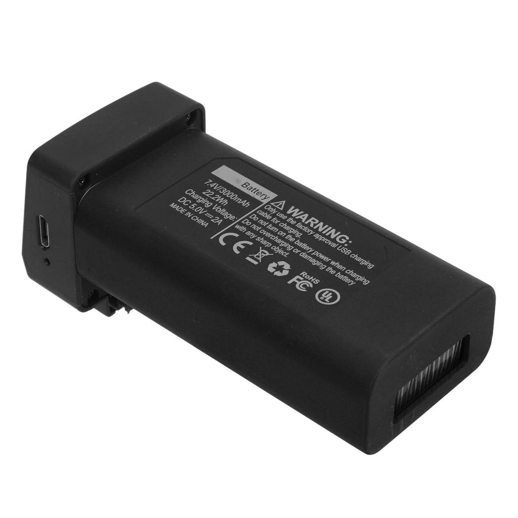 RC Drone Lithium Battery 7.4V 3000mAh Drone Battery Replacement for LYZRC L800 PRO2