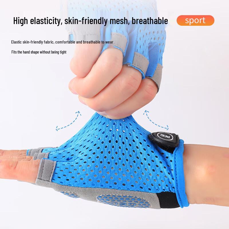 Kids  Half-Finger Outdoor Sports Gloves M-L