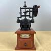 Č. 00984 Retro klasický ruční kávovar Zásuvka nápojového automatu DIY Mini bloky Cihly Stavebnice pro děti Bez krabice