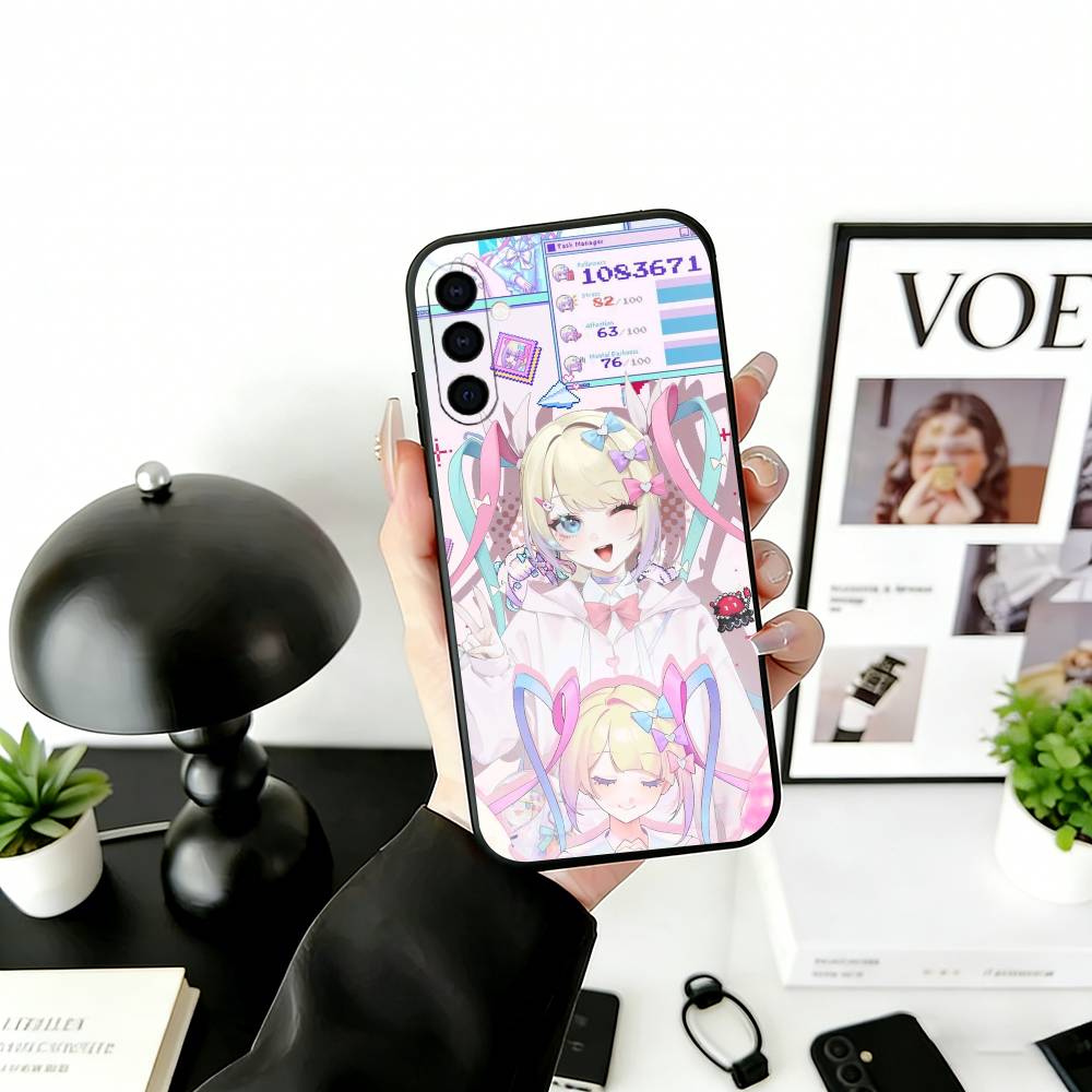 k-KAngel Phone Case For Samsung Galaxy A73,A72,A71,A70,A53,A52,A51,Others Soft Black Cover