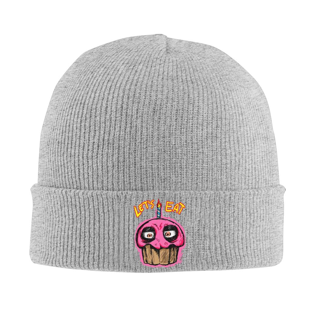 Springtrap Lets EAT Knit Hat Vintage Caps Men Women Hippie Beanie Hats Winter Design Elastic Bonnet Hats