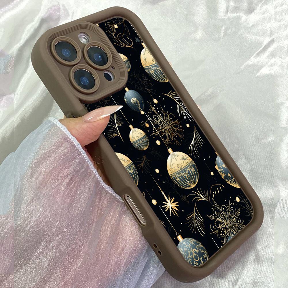 JT224 Dive Into Winter Magic Christmas Art for iPhone 17 16 15 Pro Max Samsung S26 S25 Ultra A17 A16 A07 A56 Xiaomi 15T Redmi 15c 14C Soft TPU Case