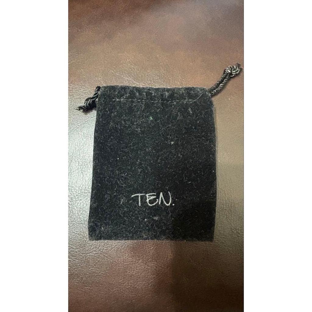 Used TEN. Necklace silver color