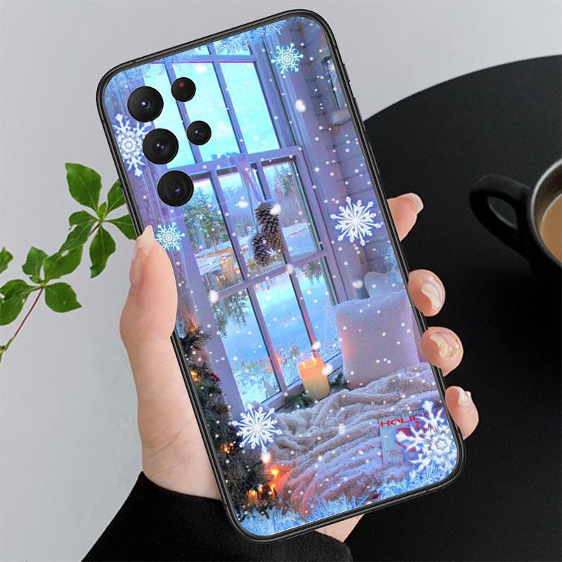 Christmas Santa Deer Snowman Phone Case For Samsung S25 S24 S23 S22 S21 S20 Ultra S20 S22 S21 S23 S20 FE Samsung S25 S24 Plus