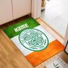 Custom Name Celtic FC Crest Rug Game Carpet, Floor Mat for Bedroom Living Room Entryway Rug, Home Decor Idea Gift for Christmas birthday