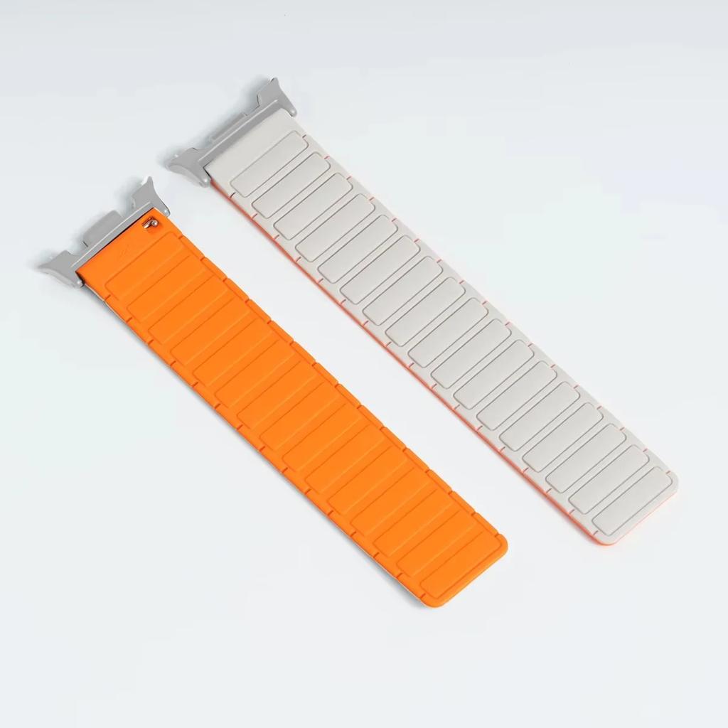 Magnetisches Silikonarmband für Samsung Galaxy Watch 8 40mm 44mm Ultra 2025 Sportarmband Ersatz für Galaxy Watch8Classic Armband