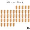 20/100pcs Natural Soft Wood Corks Wooden Wine Bottle Stopper for Wine Making Craft Leakproof Beer Sealing Cork Kitchen DIY Decor