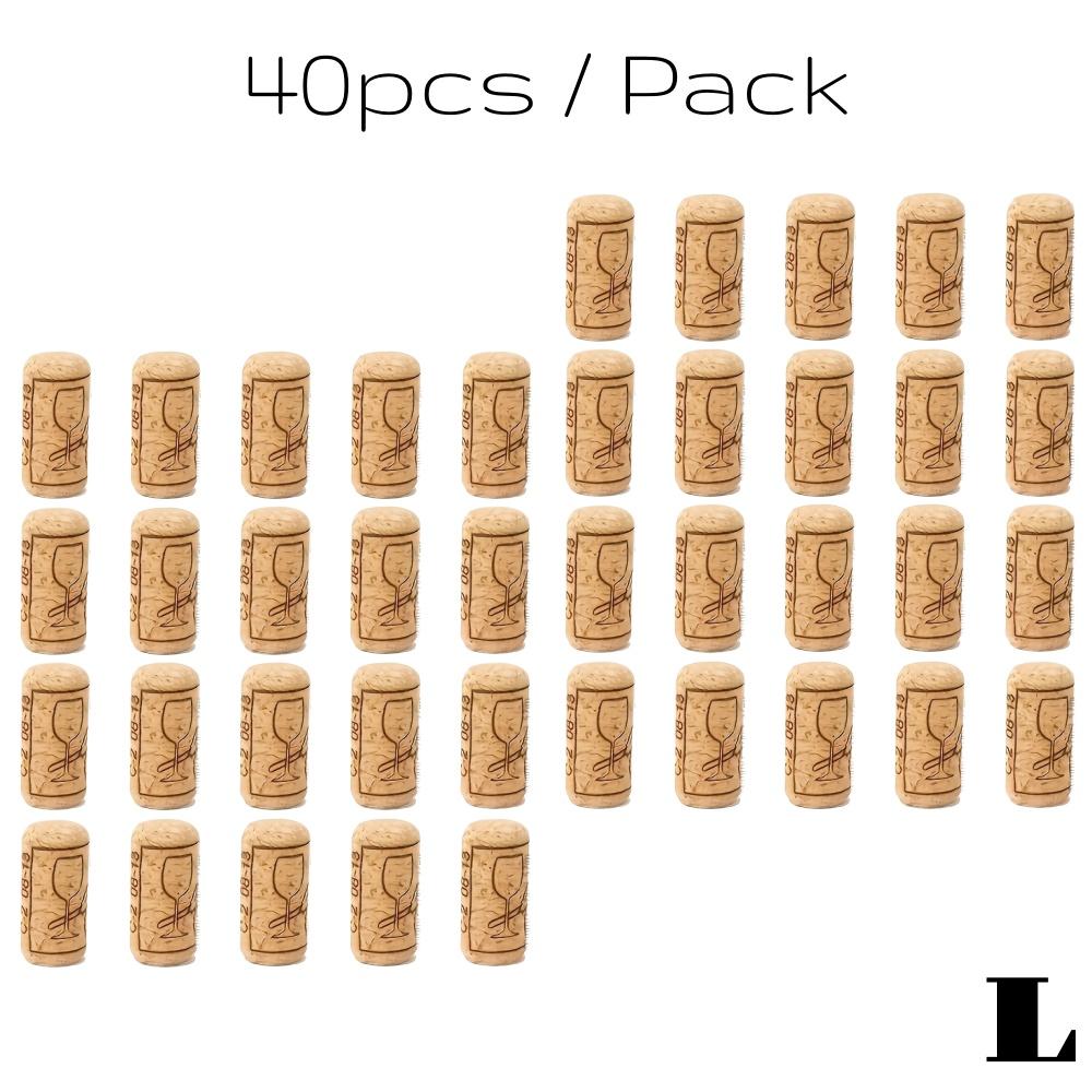 20/100pcs Natural Soft Wood Corks Wooden Wine Bottle Stopper for Wine Making Craft Leakproof Beer Sealing Cork Kitchen DIY Decor