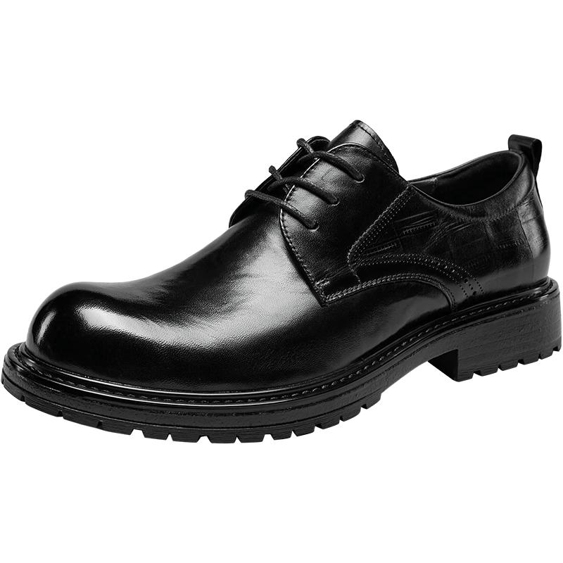 YEARCON Men s Formal Business Derby Shoes EU 42 чёрный