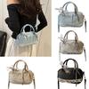 Shoulder Toted Handbag for Women Pu Purse Clutches Trendy Crossbody Bags with Removable Strap for Work Shopping Travel