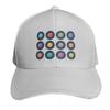Vinyl Record Collection Baseball Cap fashionable Thermal Visor Sunhat western Hat Unisexs Womens