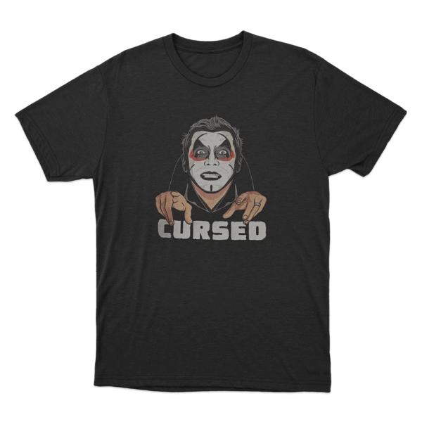 Wrestler Danhausen Cursed Tshirt Unisex and Women Summer Cotton Y2K Clothing High Quality Fashion Short Sleeve Tops Streetwear S
