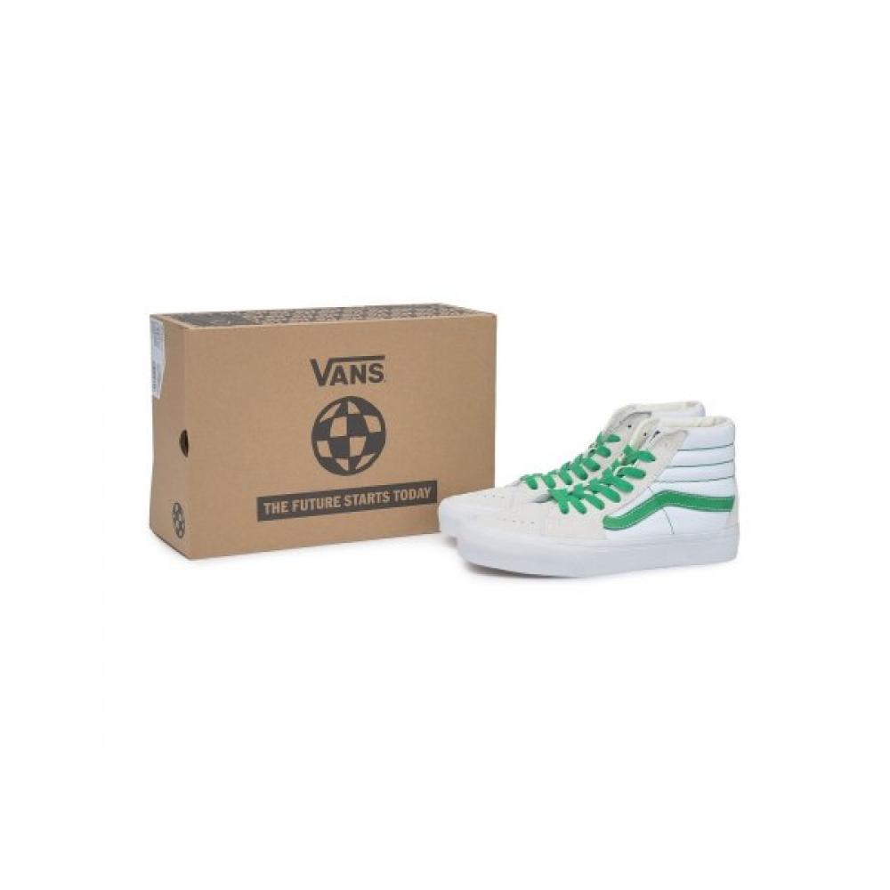 Vans Skate Hi Vr3    Pop  Green  True wHite Vn0005unbgn1