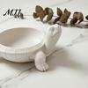 Desktop Trinket Tray 3D Printed Turtle Storage Tray, Decorative Jewelry for Necklaces Modern Home Decor Accents Rings, Creative Organizer Living Room