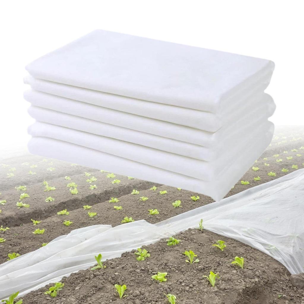 Frostschutzabdeckung für Gemüsepflanzen im Winter