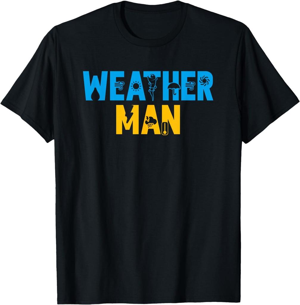 Meteorology Weather Man Meteorologist Storm Forecaster T-Shirt