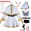 Sousou No Frieren Cosplay Frieren Costume Fantasia Cappotto Camicie Outfit Fantasia Donna Halloween Carnevale Festa Vestiti