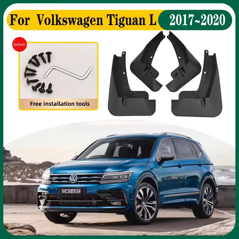 Apărătoare de noroi pentru Volkswagen Tiguan L 2017- Apărător de noroi pentru stropire Apărătoare de noroi față spate Aripa auto Styline Car
