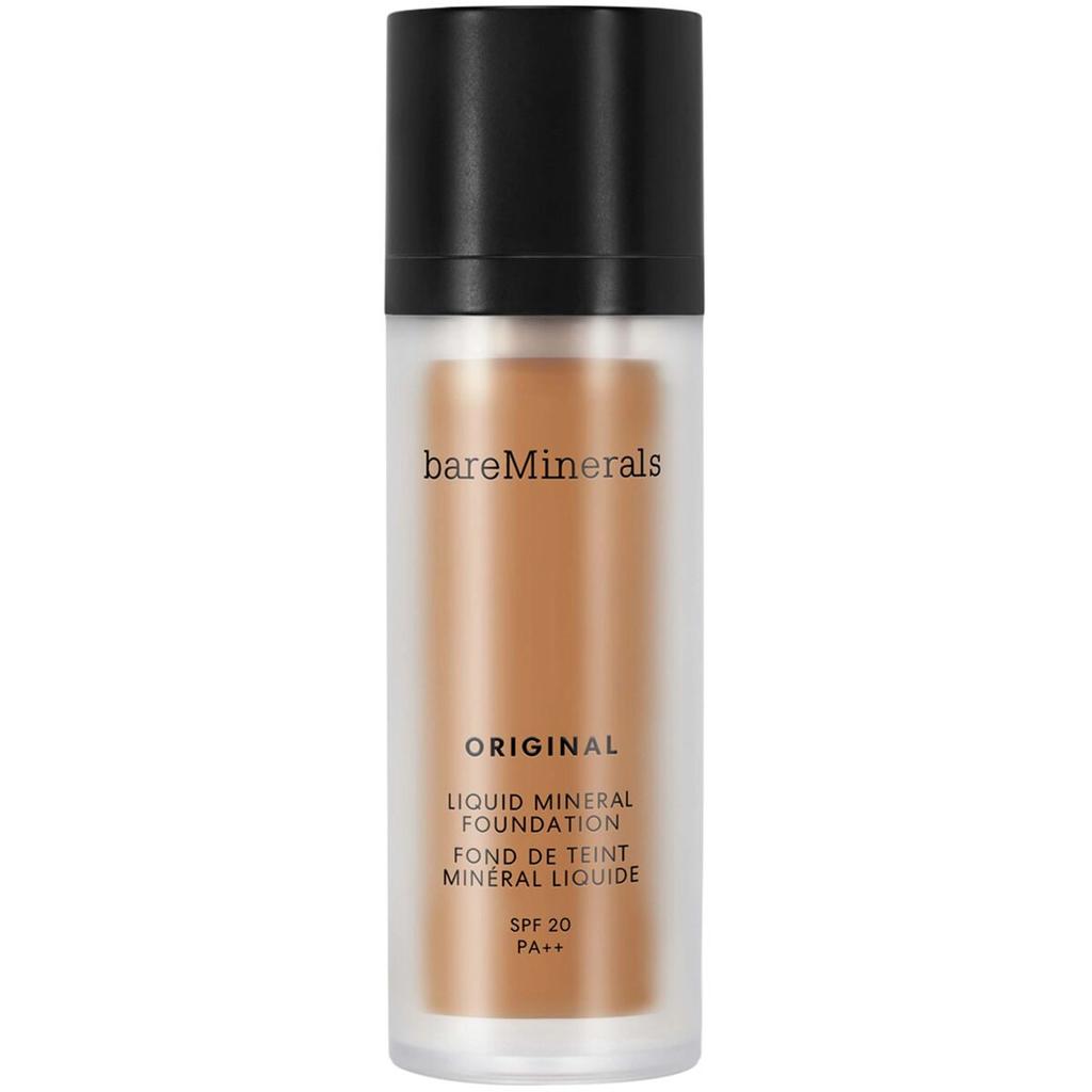 BareMinerals, Original Liquid Mineral, Luminous, Liquid Foundation, 24, Neutral Dark, 20 SPF, 30 ml