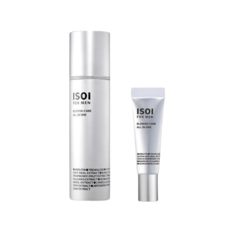 isoi For Men Blemish Care All-in-One 100ml Set (+ Blemish All-in-One 15ml)