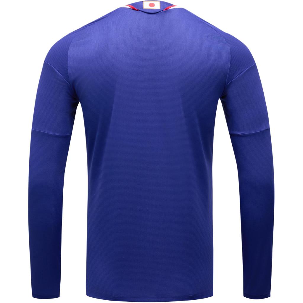 adidas Japan FW25 26/27 Home Jersey National Team World Cup Home Fan Version Quick-Dry Slim Fit Three Stripes Long Sleeve Football Shirt JZ9680
