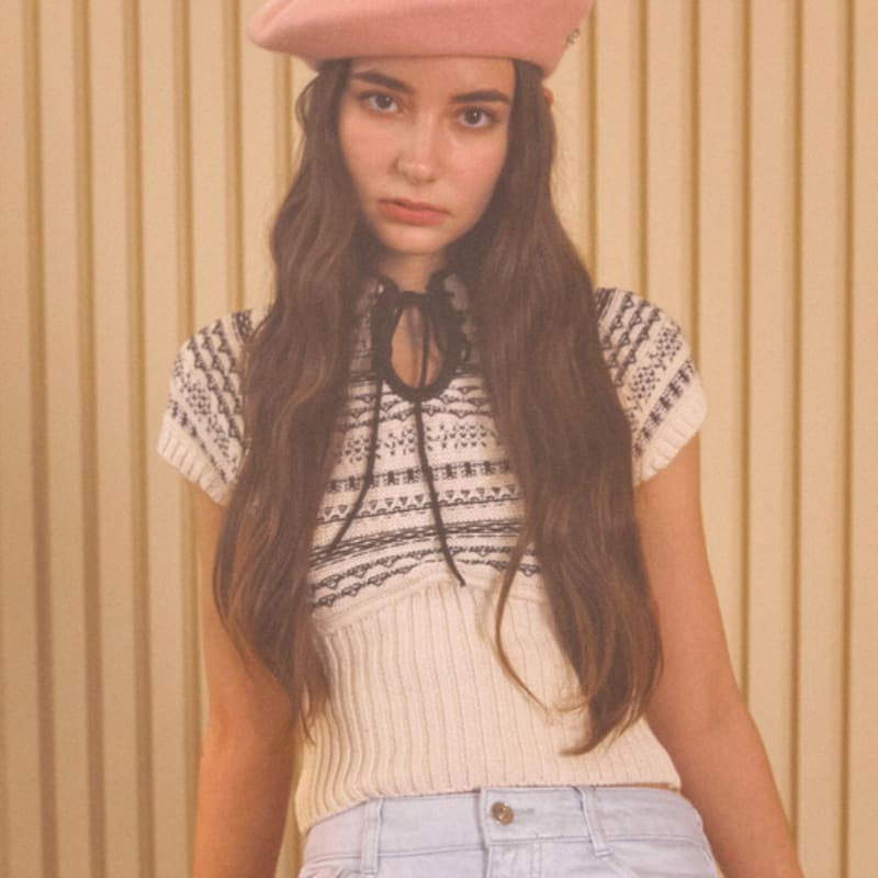 ELKE BLOEM ADORABLE WOOL PASTEL PINK BERET