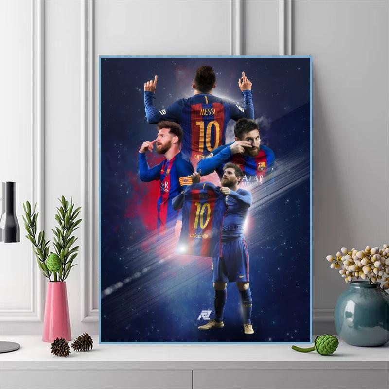 Leo poster 100% Round Full Drill 5D DIY Diamond Painting Embroidery Cross Stitch Rhinestone Décor