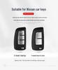 Nissan & Infiniti Key Case: Sylphy, Teana, Qashqai, Kicks, Terra, Tiida - Crystal Shell for Men & Women