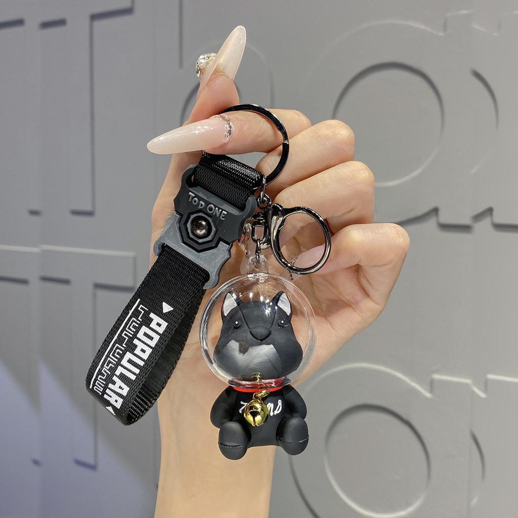 

Игривый брелок Бульдог Космос Стильный ПВХ Мультяшный Аксессуар для Подарков StyleA