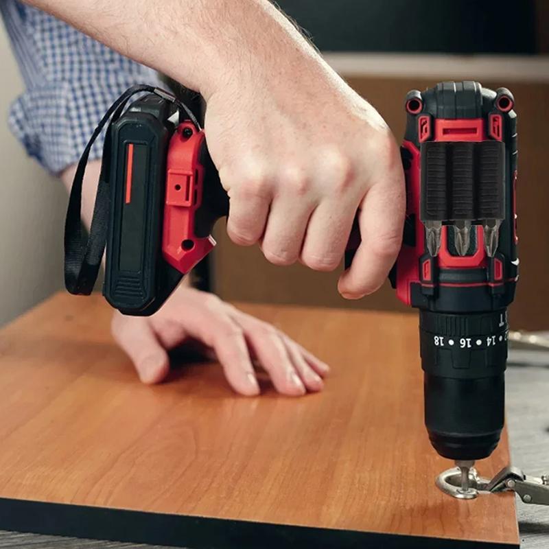 4-Hole Drill Add-On Quick Change Bits Holders Mount Attachment Driver Bits Side Holder Of Power Drill Or Driver For Most Drills