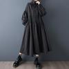 Long Sleeve Oversized Black Hooded Vintage Casual Loose Autumn Spring Winter Trench Coat for Women Outerwear