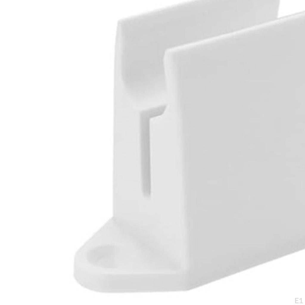 3x Crank Handle Wall Bracket Hardware Fit 13mm Rod 44.3x56.3mm Universal Accessory for Louvre