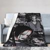 Nana Anime Blankets  Flannel Funny Soft Throw Blankets for Chair Covering Sofa Autumn/Winter
