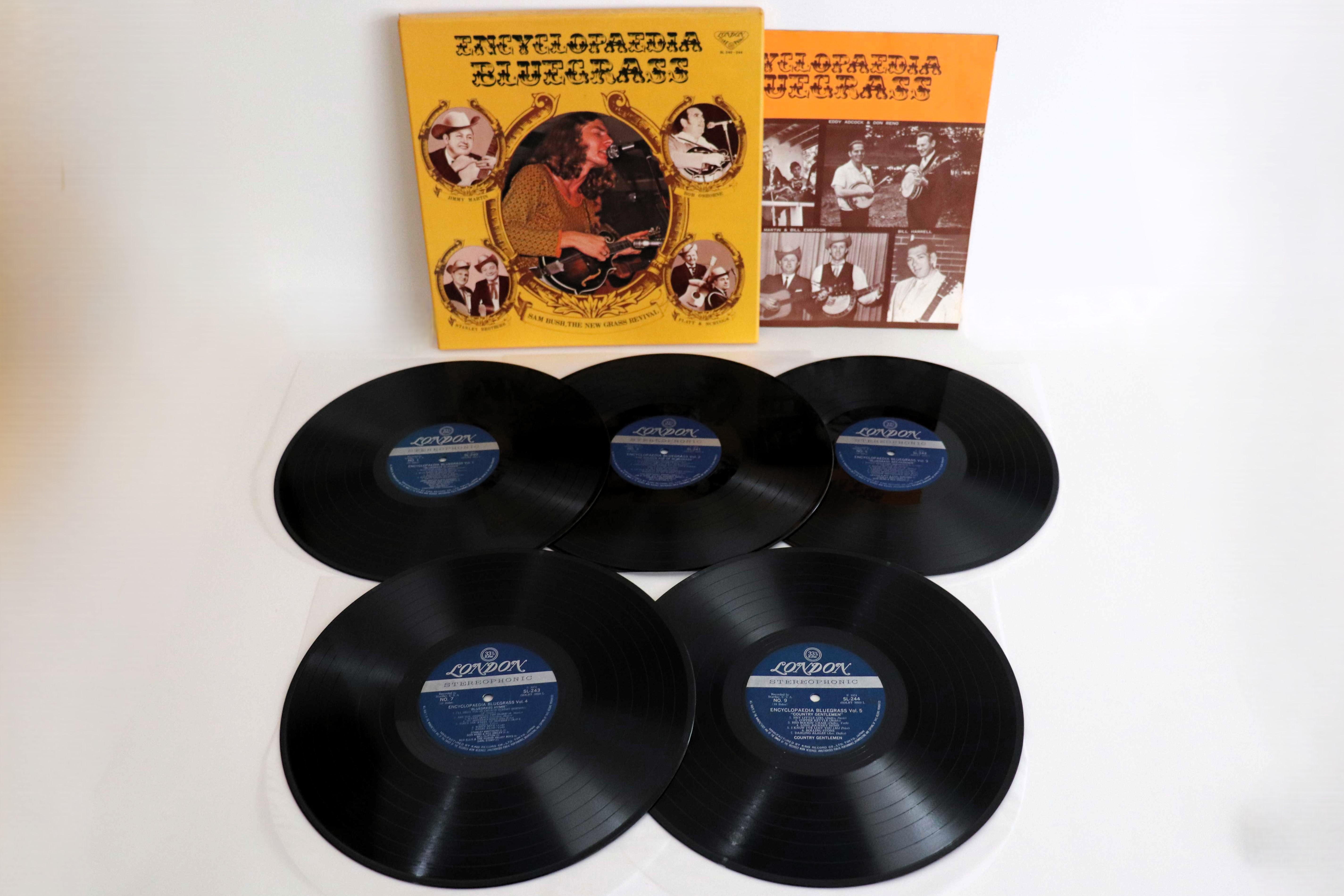 

LP Record VARIOUS - Encyclopaedia Bluegrass SL2404 LONDON 1974 Japan Country/Folk Used