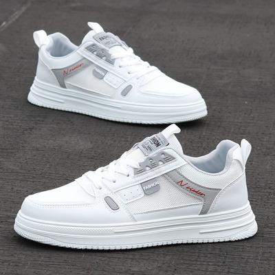 Pantofi bărbați vară respirabili plasă subțire sport timp liber tineret pantofi plasă simplă plasă goală pantofi cu talpă albă mică pantofi la modă