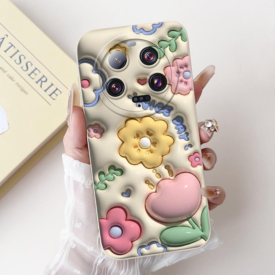 Phone Case for Xiaomi 13 Ultra Proective Full Cover New Design Soft Silicone Shell for Xiaomi Mi 14 Ultra 13Ultra 14Ultra Fundas