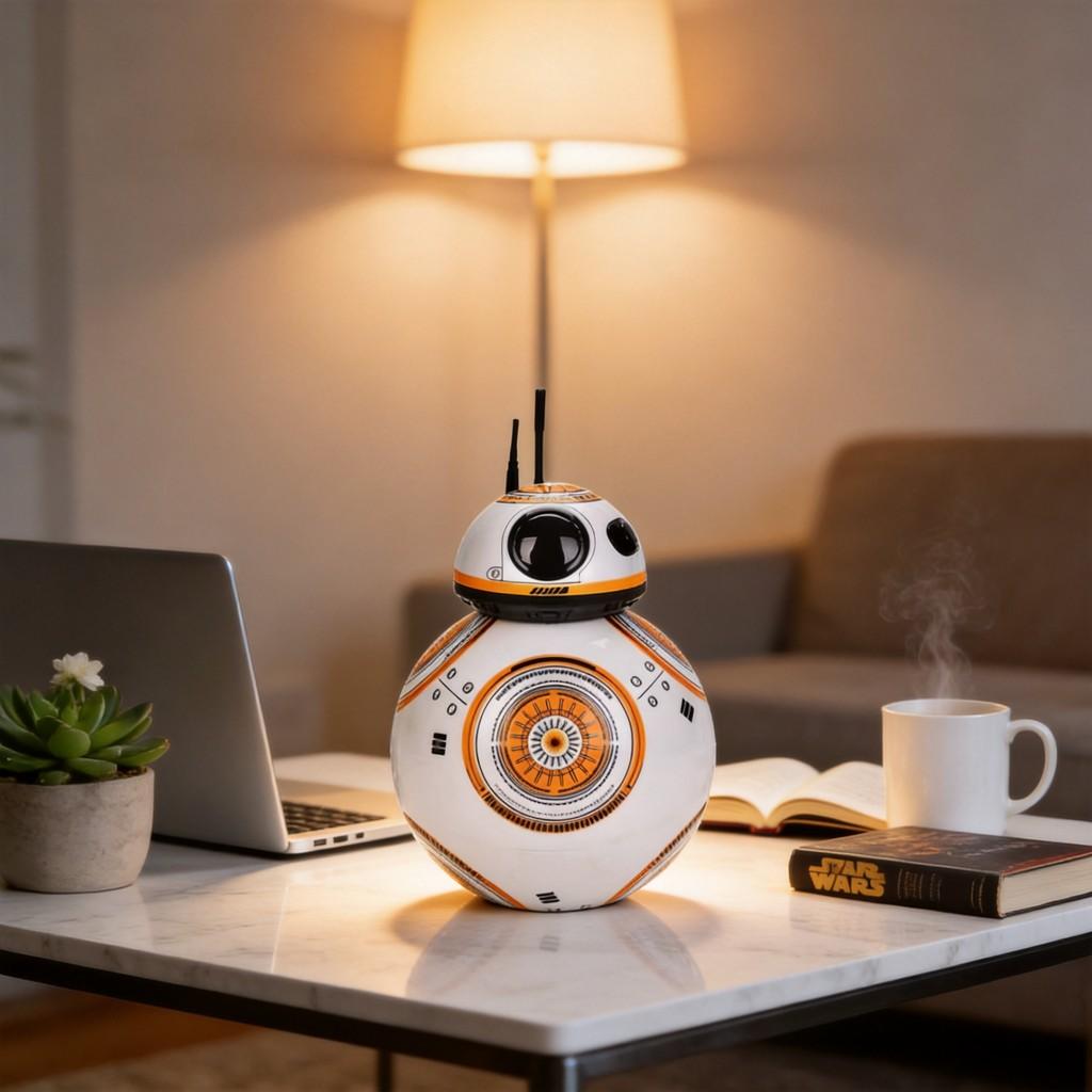 Star Wars Bb8 Roterende Patruljerobot Med Fjernbetjening Til Børn Og Samlere
