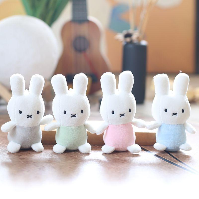 Rabbit Cute Keychain Pp Cotton Backpack Pendant Plush Toy Gift For Kids