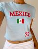European and American Y2K summer personalized casual letter embroidered round neck T-shirt