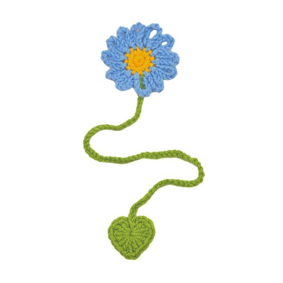 

1/4/6 Шт. Ручна В язка Гачком Квітка Закладка Ручної Роботи Квіткова Закладка для Сторінок Книги Любителі Читання Діти Студенти Жінки Подарунок