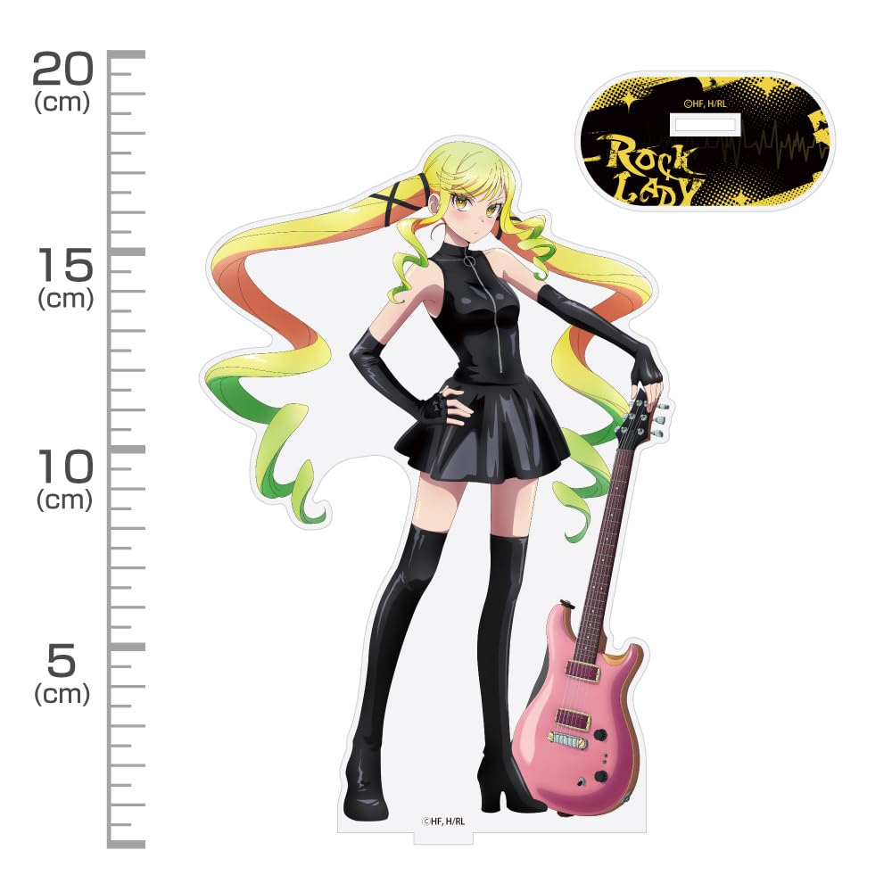 [Official] Nijigen Cospa Rock is a Lady's Pastime - Original Illustration: Suzunomiya Ririsa Acrylic Stand (Large) - Bondage Costume Ver.