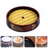 Sashimi Dry Ice Plate Japanese Salmon Seafood Sushi Restaurant High-End Flat Plate Serving Plate