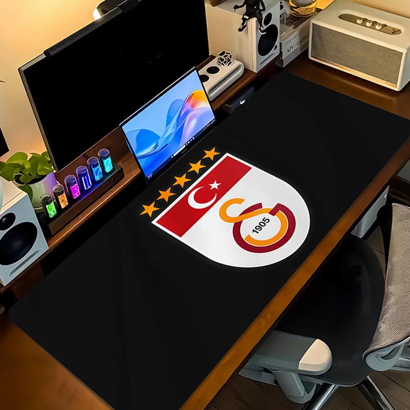 Galatasaray S.K Print Cushion Non-slip Laptop Tablet Big Mousepad XXL Mat Mini PC Playmat With Lock edge