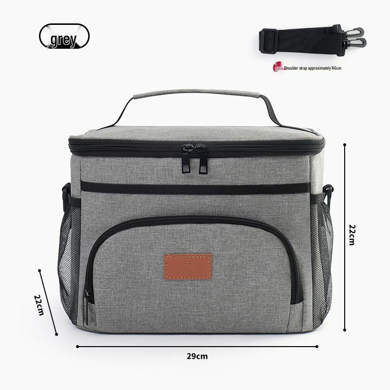 Crossbody Picknick-Tragetasche und Lunchtasche mit großem Fassungsvermögen, wasserdicht und isoliert