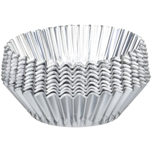 Toyo Aluminum Lunch Cups, No. 9, 500-Count, Commercial-Grade, Deep-Mouth, Made in China, Aluminum Case, S7643