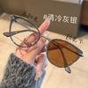 Retro Cat Eye Myopia Glasses for Women Men Outdoor UV Protection Sunglasses Anti-blue Light Sight Eyeglasses UV400 0 To-6.0