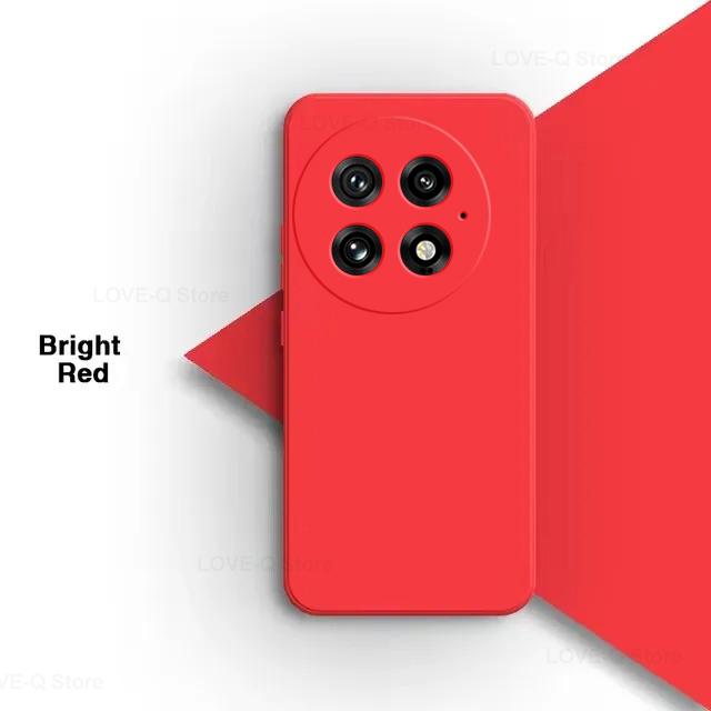 For For OnePlus 13 Case Square Liquid Silicone Camera Lens Protector Phone Case For OnePlus 13 1+13 One Plus 13 OnePlus13 Soft Cover