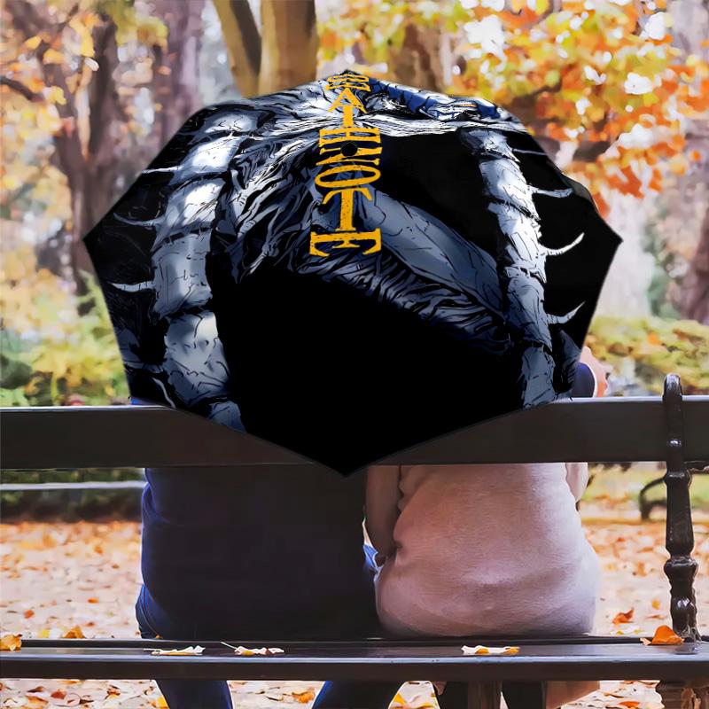 Shadows Power: Tale Destiny Folding Umbrella Suitable for All Seasons Durable Sun Umbrella Umbrella Travel
